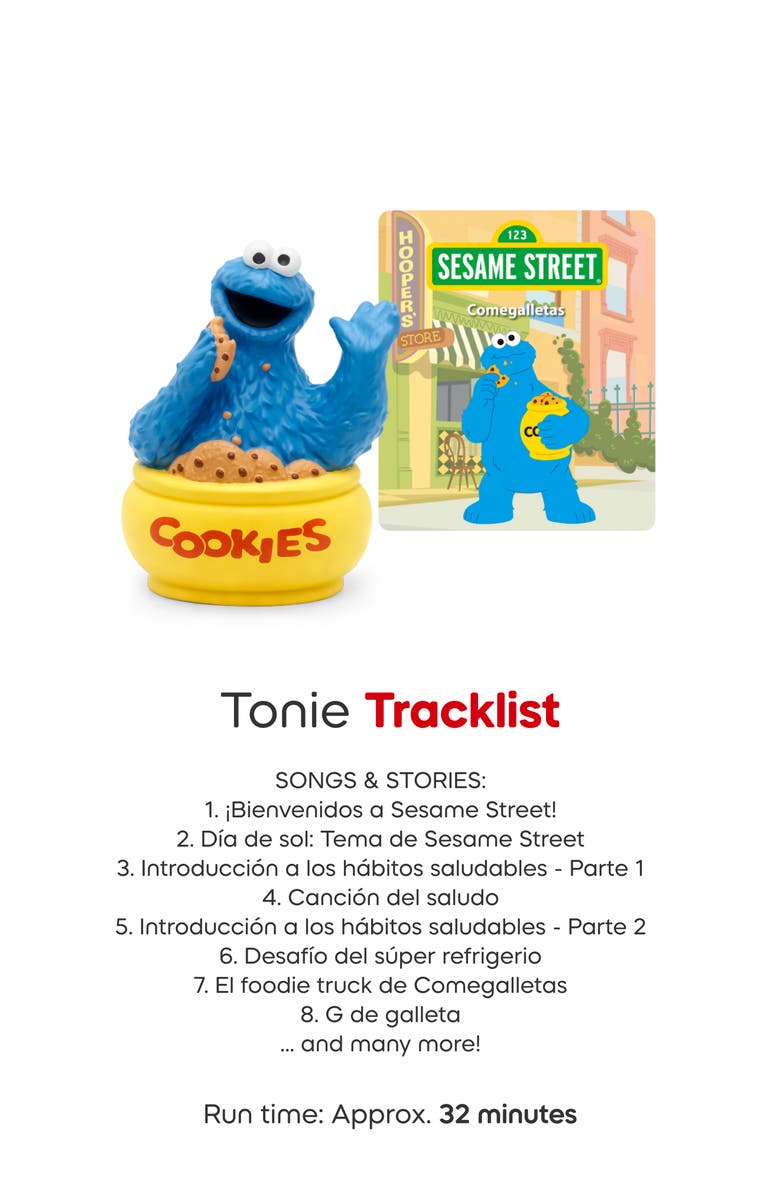 tonies Toniebox 2 & 3-Pack Spanish Sesame Street Characters Bundle, Alternate, color, 