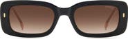 Carrera Eyewear 53mm Gradient Rectangular Sunglasses