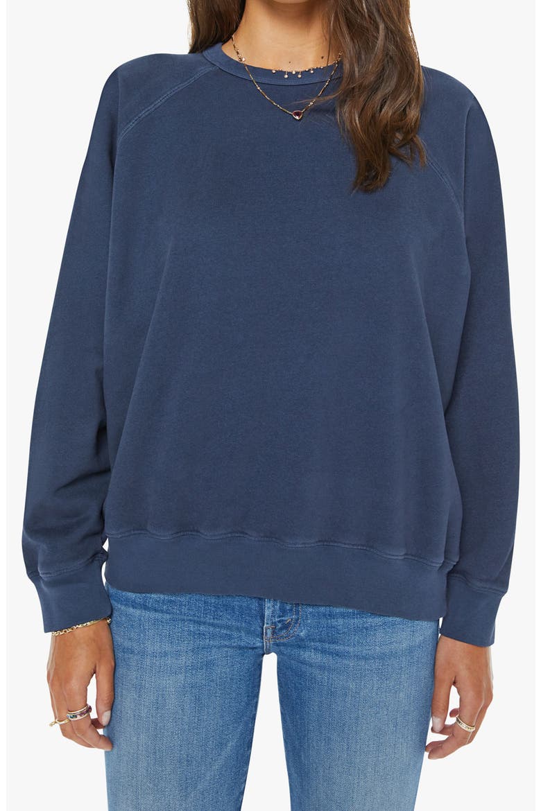 The Biggie Concert Cotton Graphic Sweatshirt, Main, color, NAVY