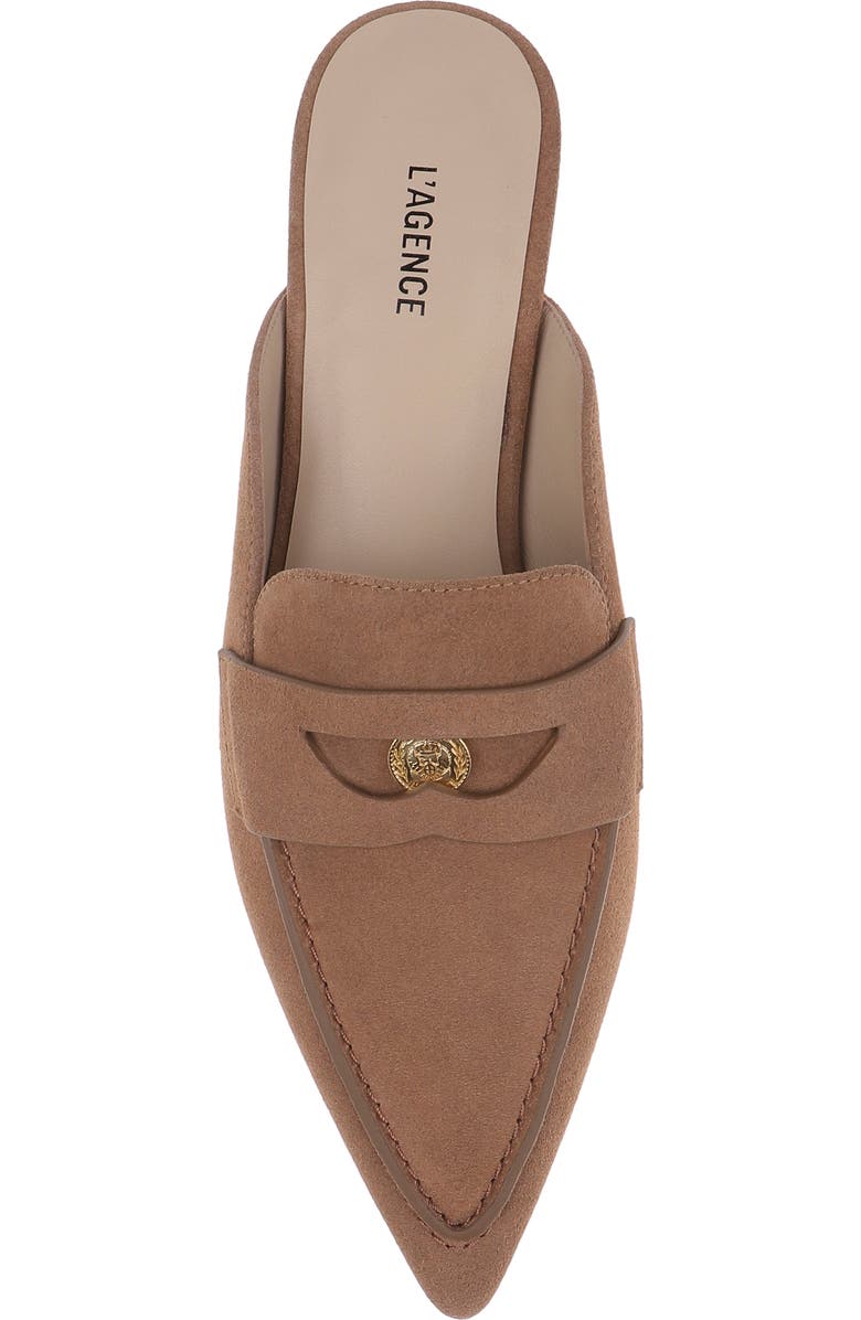 L'AGENCE Provence Mule, Alternate, color, Sand Suede