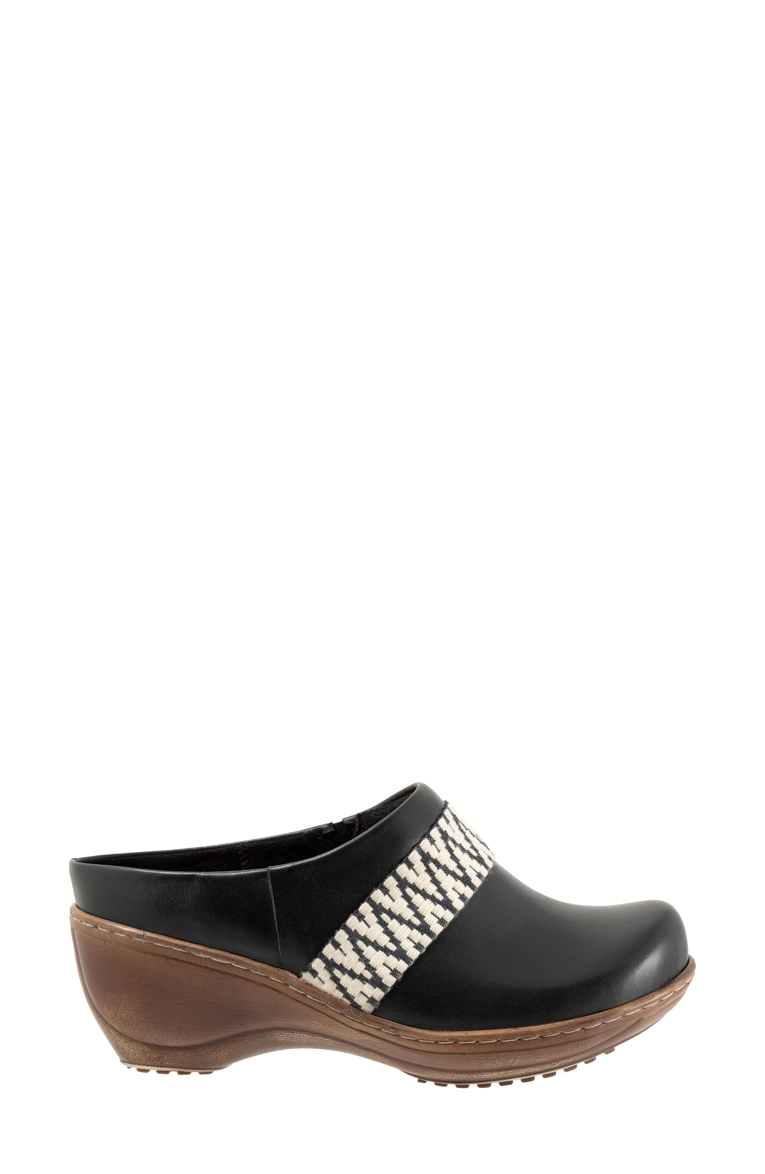 Marion Platform Clog, Alternate, color, BLACK