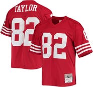 Mitchell & Ness Men's Mitchell & Ness John Taylor Scarlet San Francisco 49ers Legacy Replica Jersey