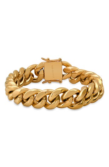 Hmy Jewelry Cuban Chain Bracelet