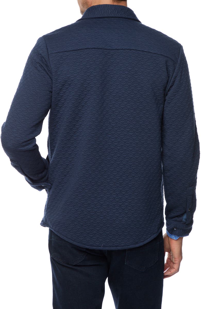 Robert Graham Downey 2 Slim Fit Knit Shirt Jacket, Alternate, color, 