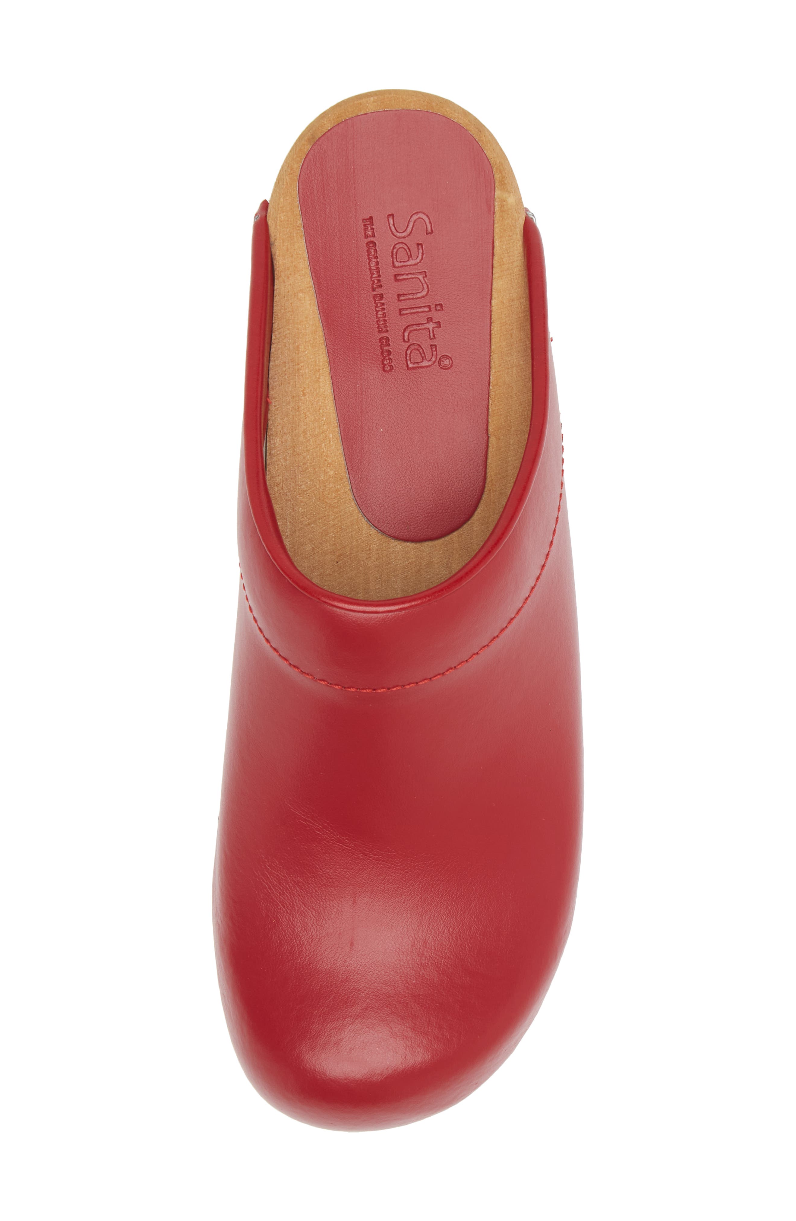 Sanita Lotte Clog, Alternate, color, Red