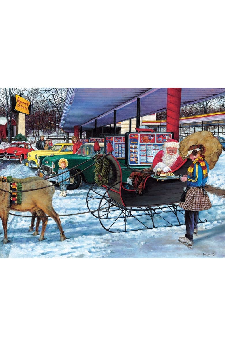 Sunsout Pit Stop 300 piece Jigsaw Puzzle for Adults, Alternate, color, Multicolor