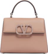 Valentino Garavani Small VSling Leather Top Handle Bag