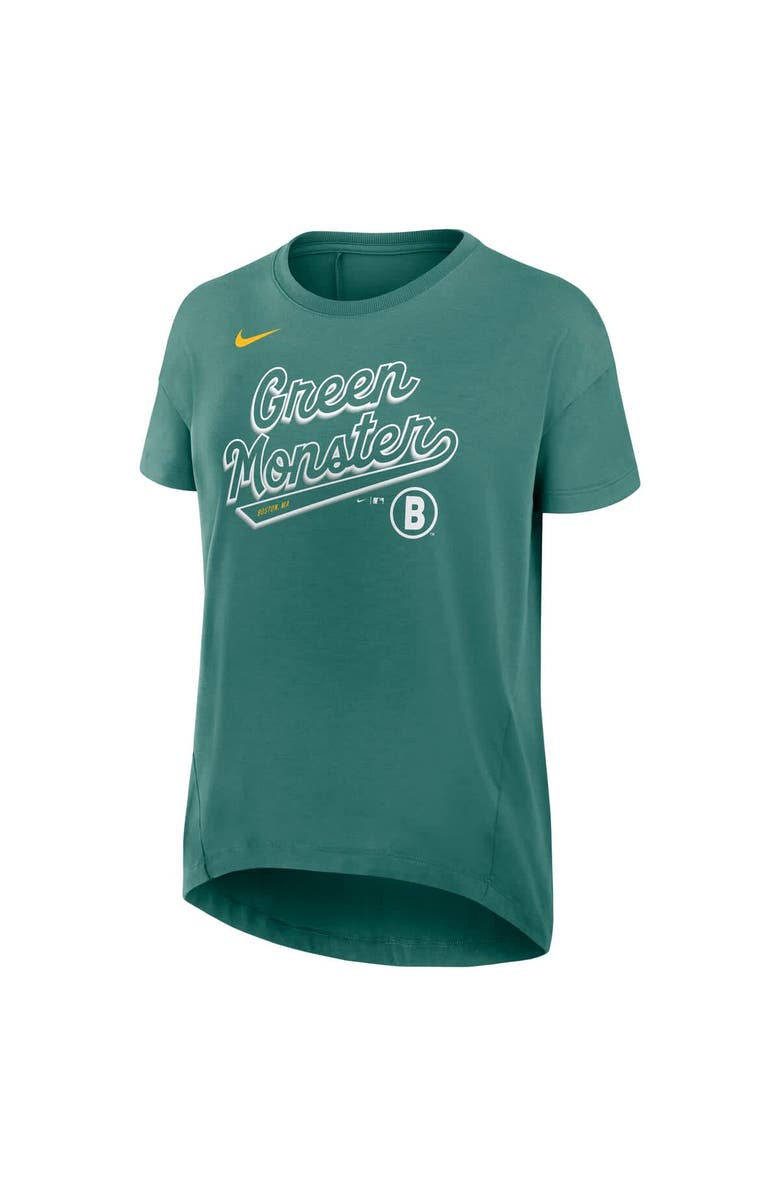 Nike Women's Nike Green Boston Red Sox 2025 City Connect Flowy Fashion Tri-Blend Performance T-Shirt, Alternate, color,