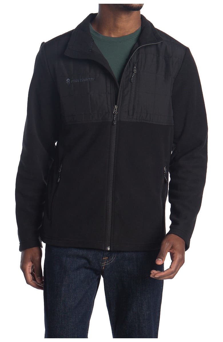 Free Country Filament Fleece Mixed Media Jacket, Main, color,
