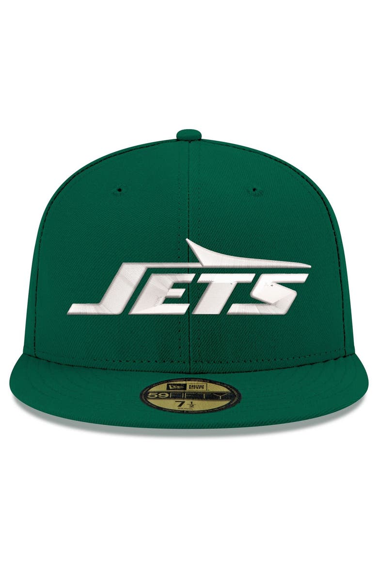 Men's New Era Green New York Jets 59FIFTY Fitted Hat, Alternate, color, Green