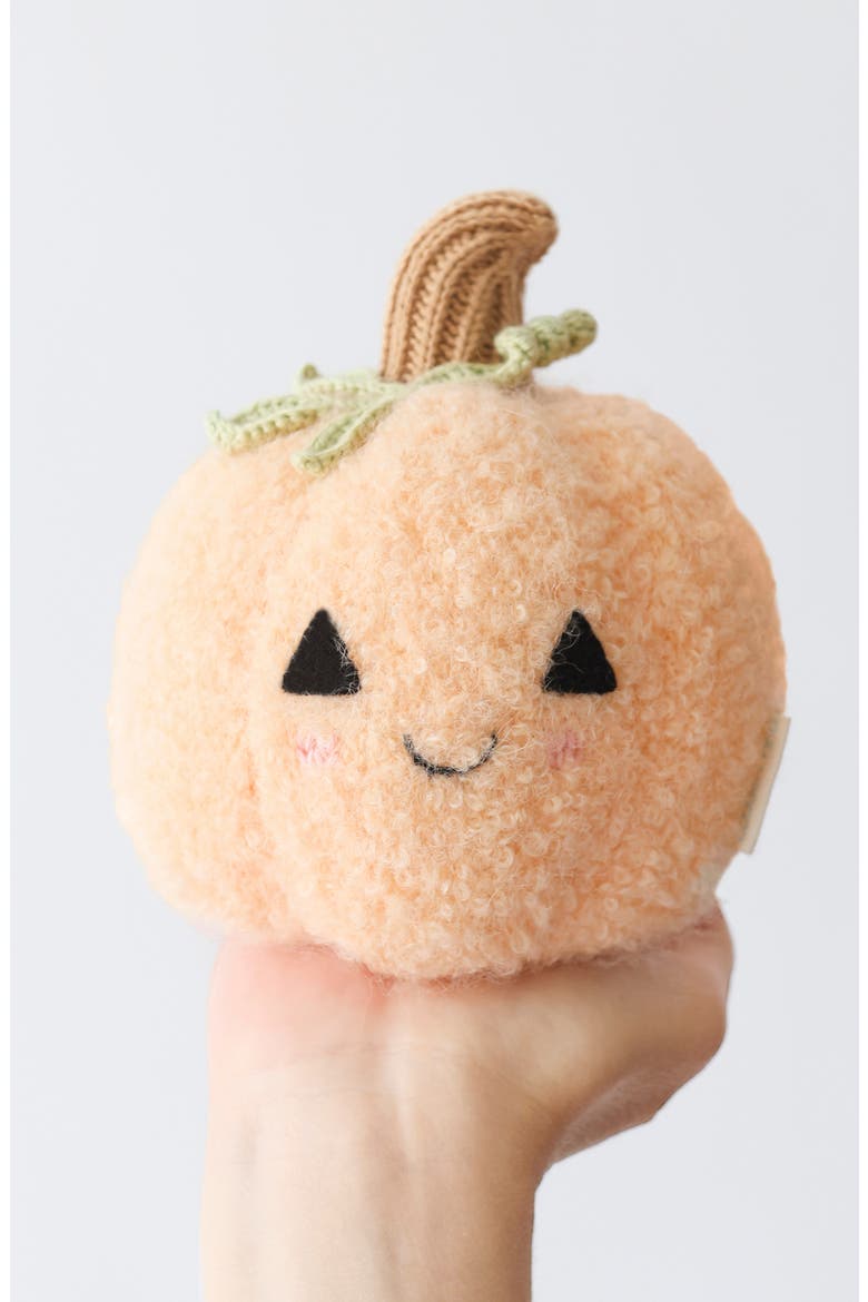 Baby Pumpkin Stuffed Animal, Alternate, color, ORANGE
