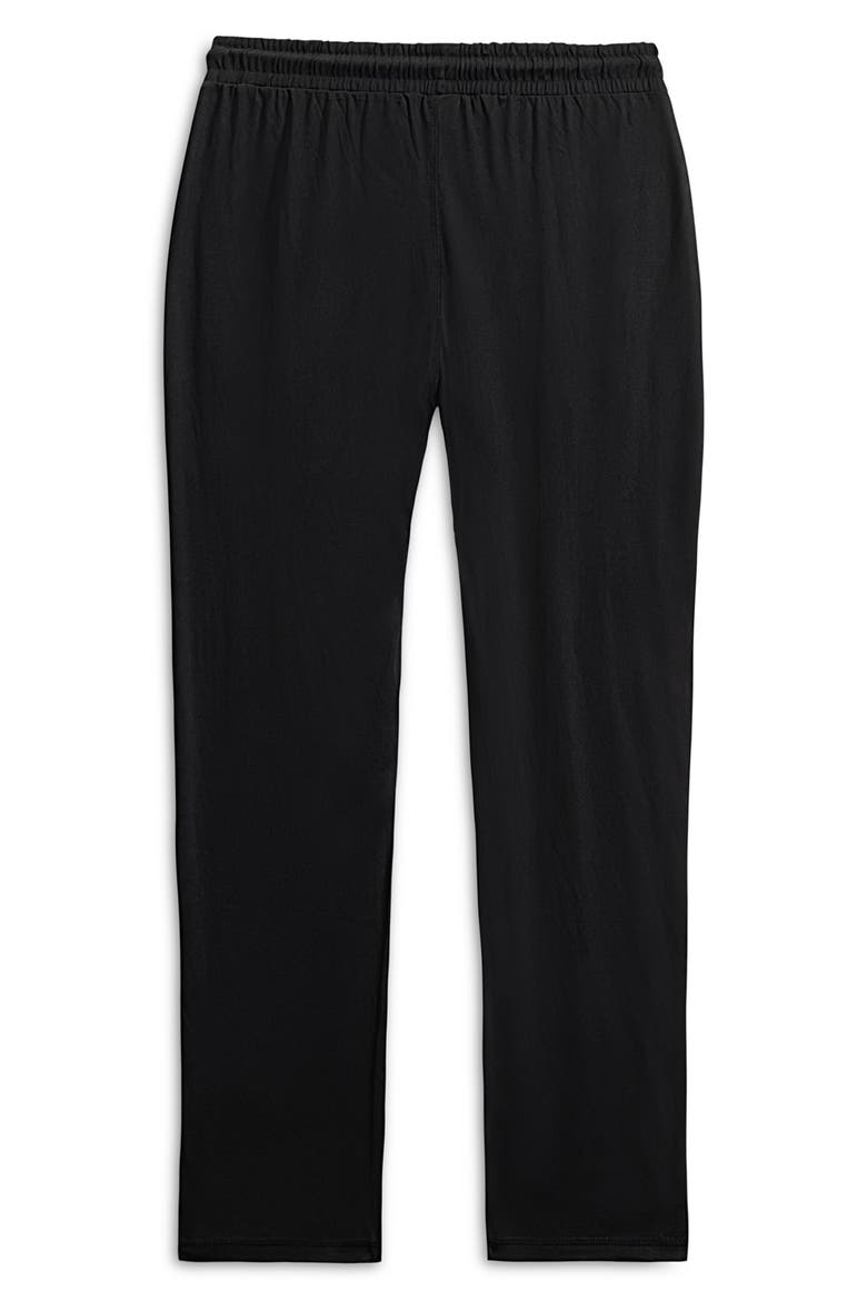 Logo Lounge Pants, Alternate, color, BLACK