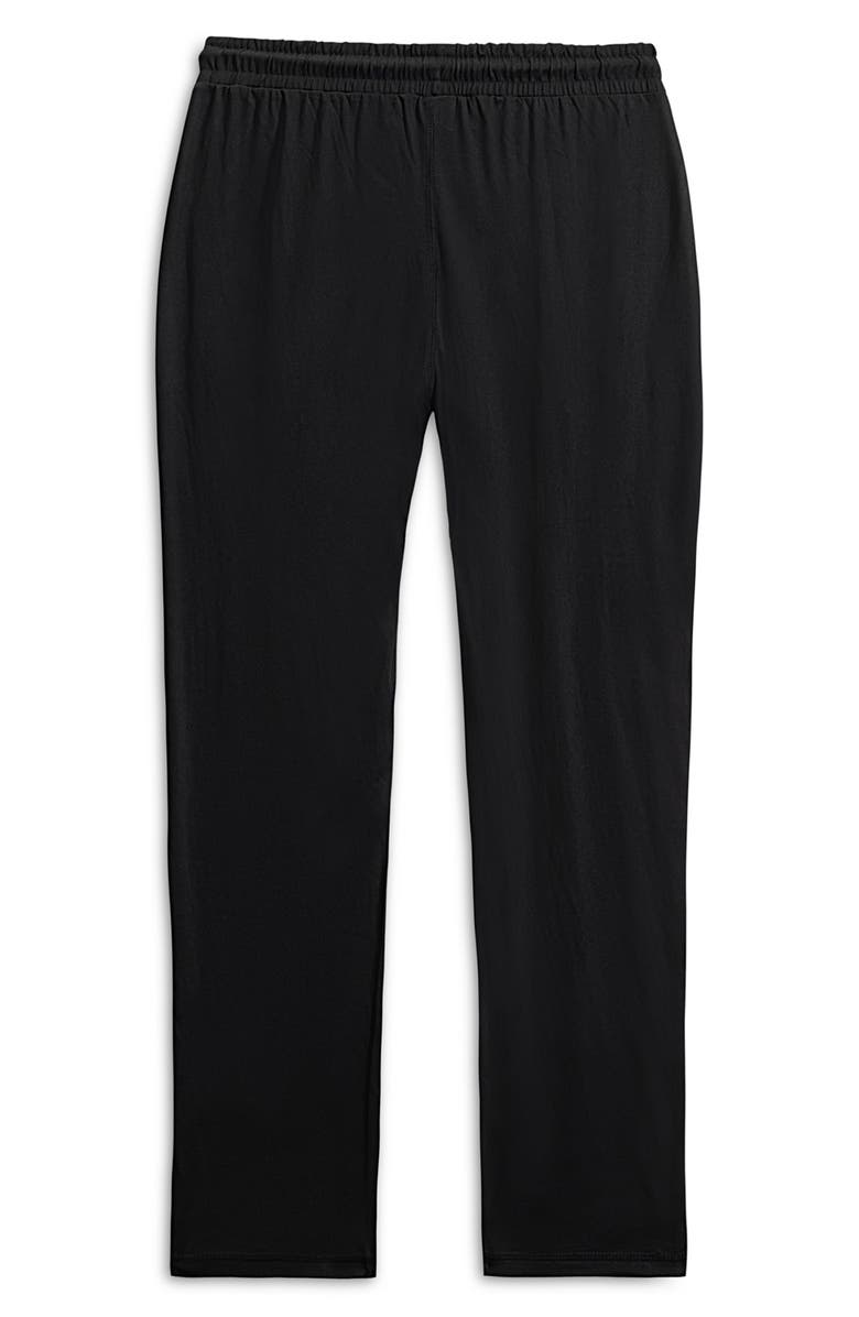 Hurley Logo Lounge Pants, Alternate, color, Black