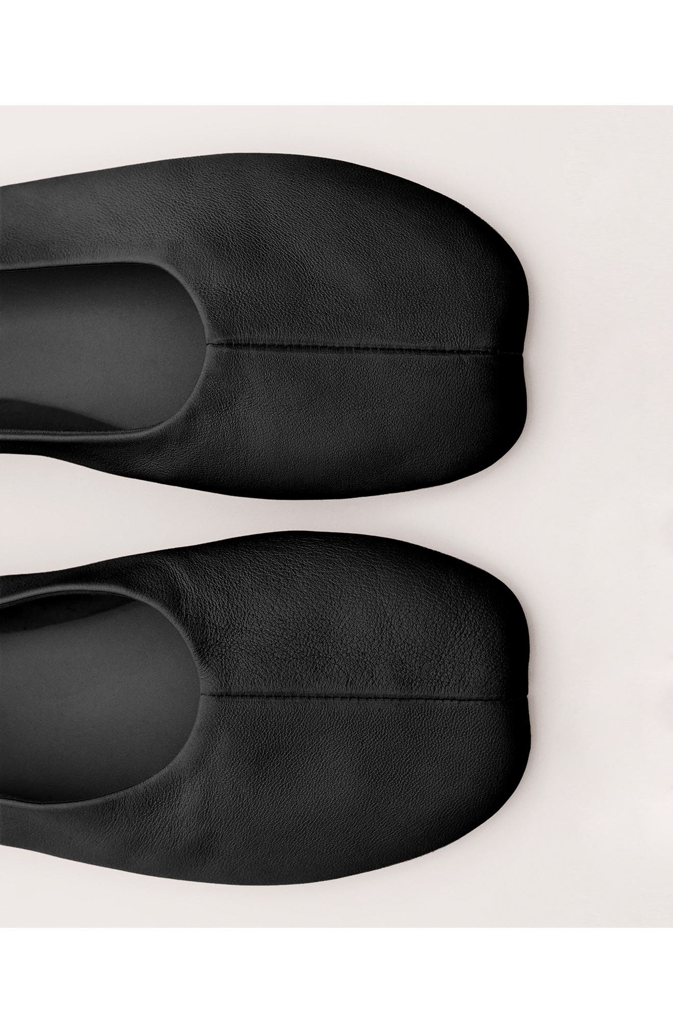 MANGO Ballet Flat, Alternate, color, Black