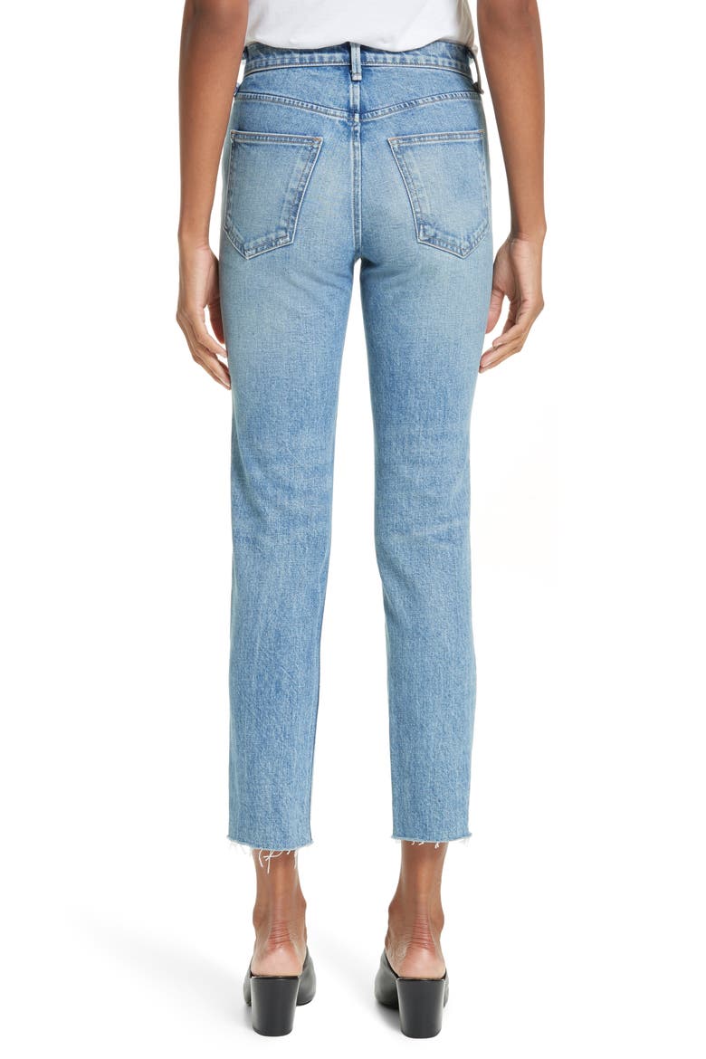 Ankle Cigarette Jeans, Alternate, color, FARRAH