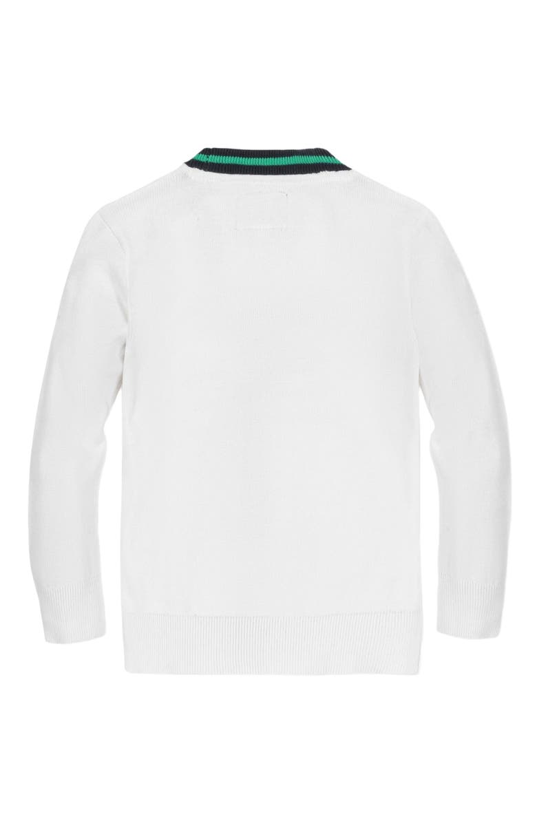 Hope & Henry Boys' Organic Tipped Cardigan, Kids, Alternate, color, 