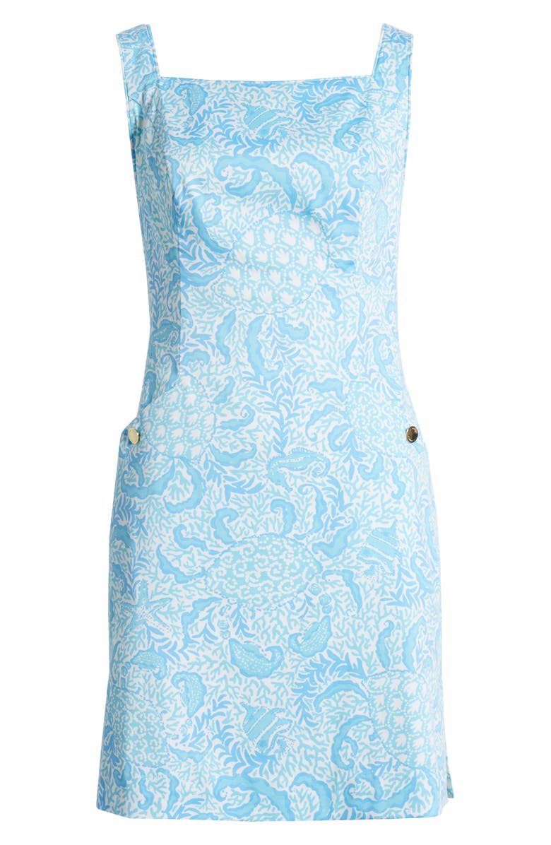 Lilly Pulitzer<sup>®</sup> The Lilly Floral Sleeveless Stretch Sateen Dress, Alternate, color, 