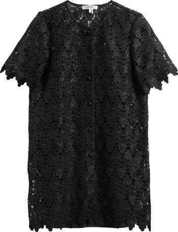 FRAME The Lace Button Front Dress | Nordstrom