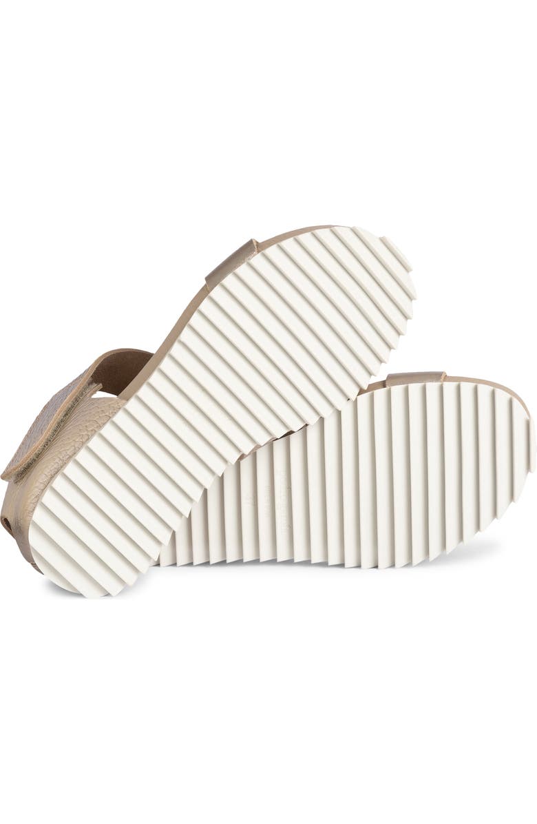 Pedro Garcia Jedda Leather Sandal, Alternate, color, Sirocco Cervo Lame
