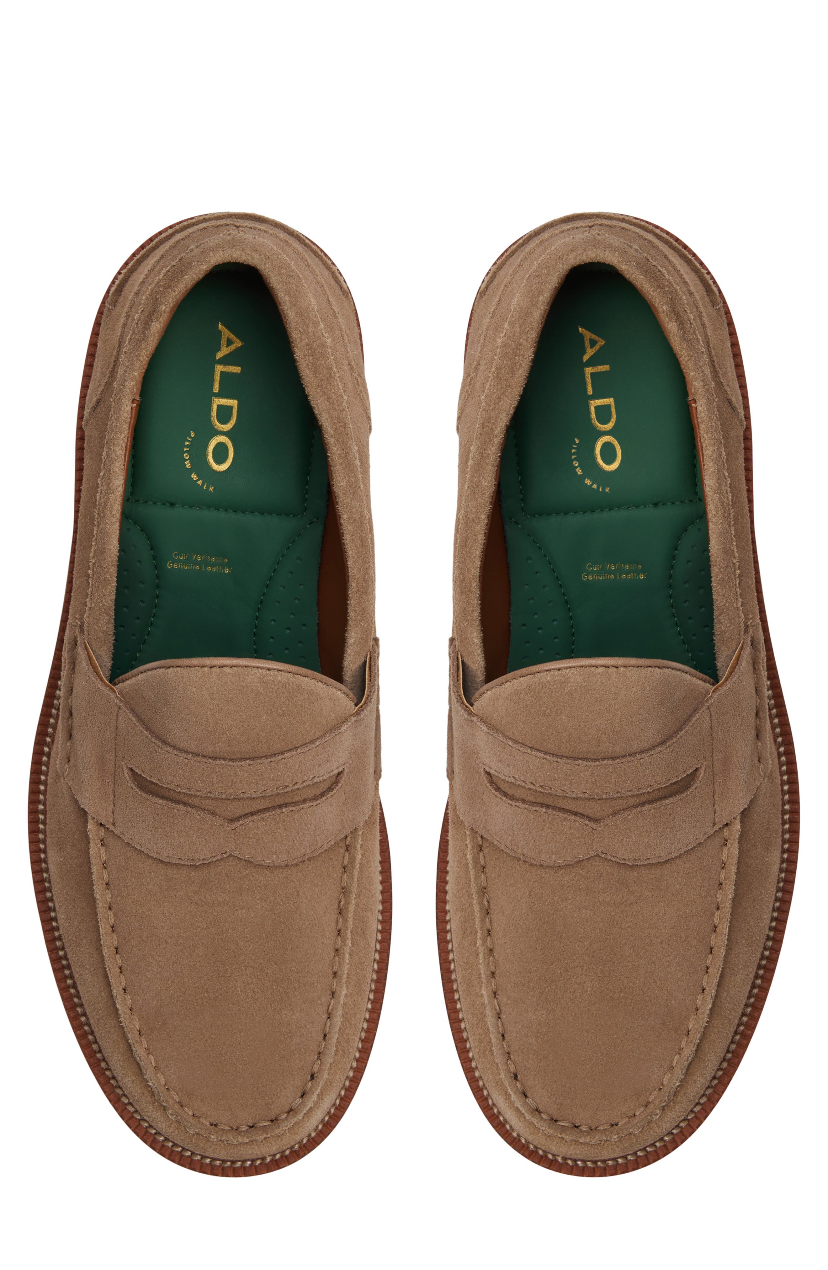 ALDO Buckley Penny Loafer, Alternate, color, Taupe