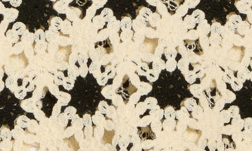 RDI RDI OPEN STITCH CREWNECK SWEATER