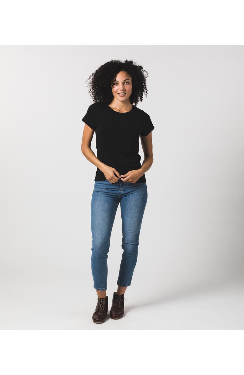 Known Supply Women's Fitted Tee, Alternate, color, Black