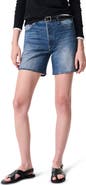 rag & bone Miramar Kaia High Waist Cotton Terry Shorts