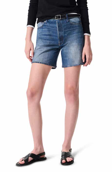 rag & bone Miramar Kaia High Waist Cotton Terry Shorts