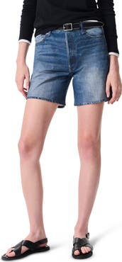 rag & bone Miramar Kaia High Waist Cotton Terry Shorts