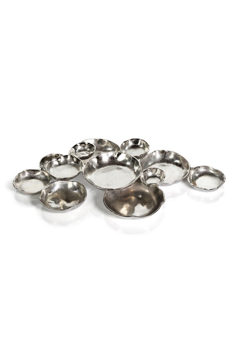 Cluster Serving Tray, Main, color, SILVER
