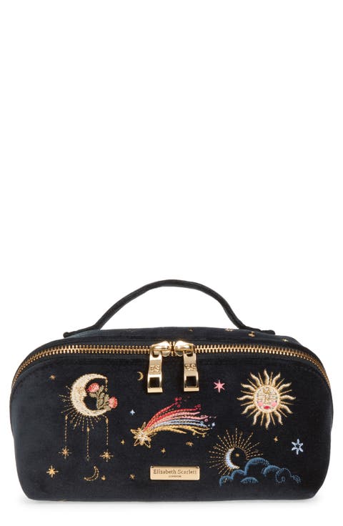 Aurora Lights Open Flat Makeup Bag
