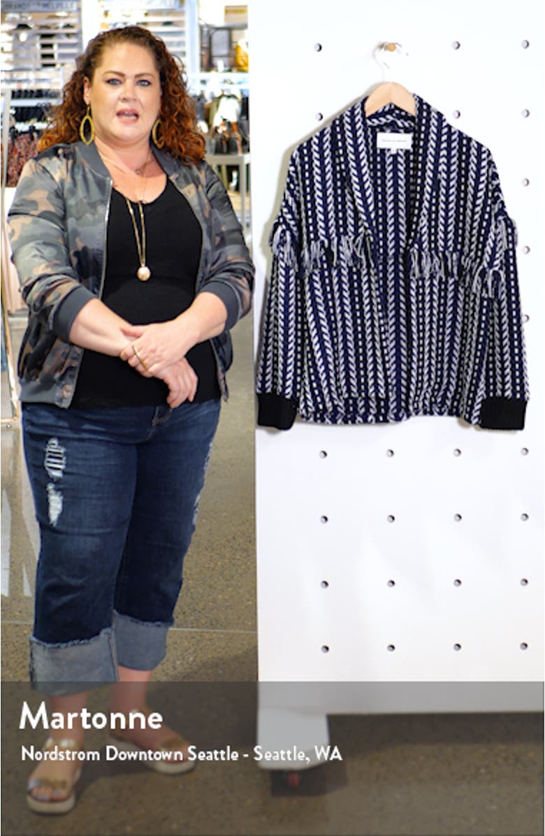 Tweed Bomber Jacket, sales video thumbnail