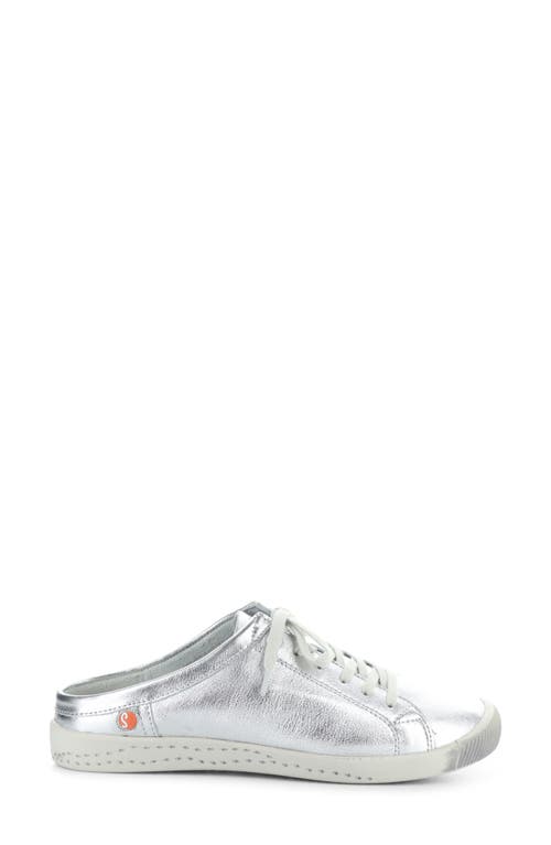 Softinos By Fly London Idle Sneaker In Silver