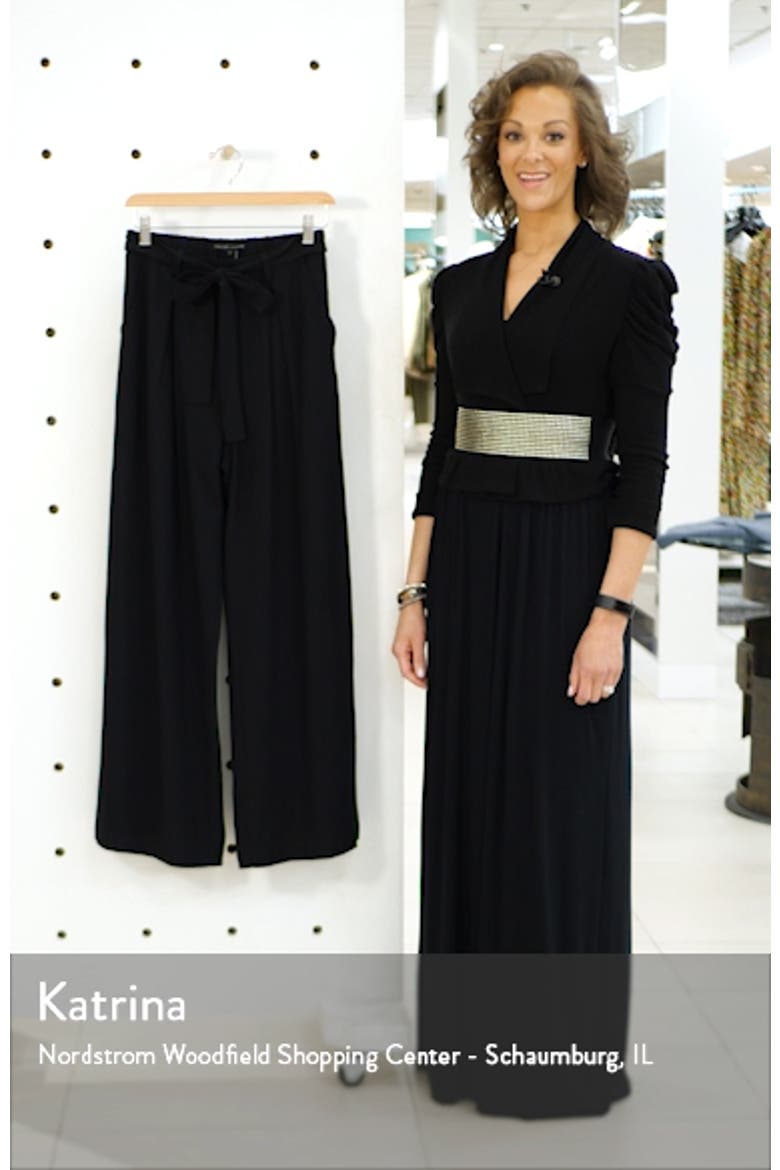 Belted Wide Leg Pants video