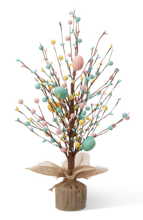 18"H Easter Egg Table Tree Decor