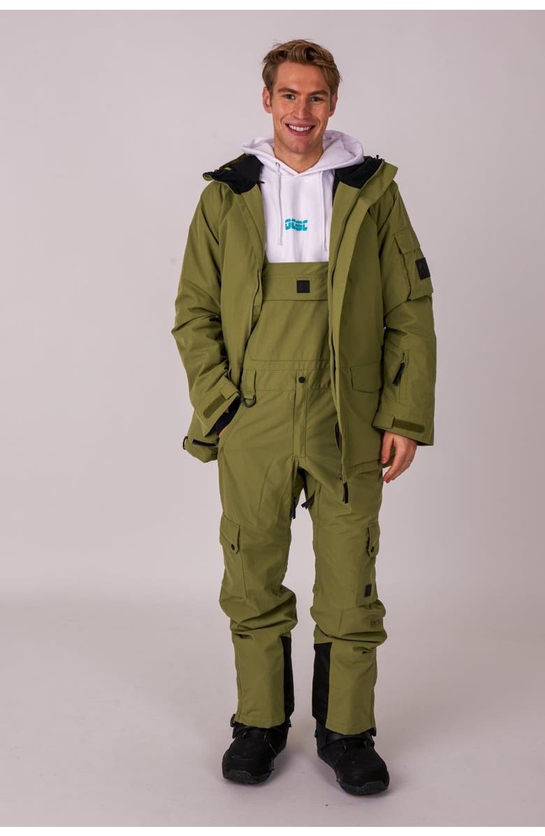 OOSC Yeh Man Bib Pant - Khaki, Alternate, color, Khaki