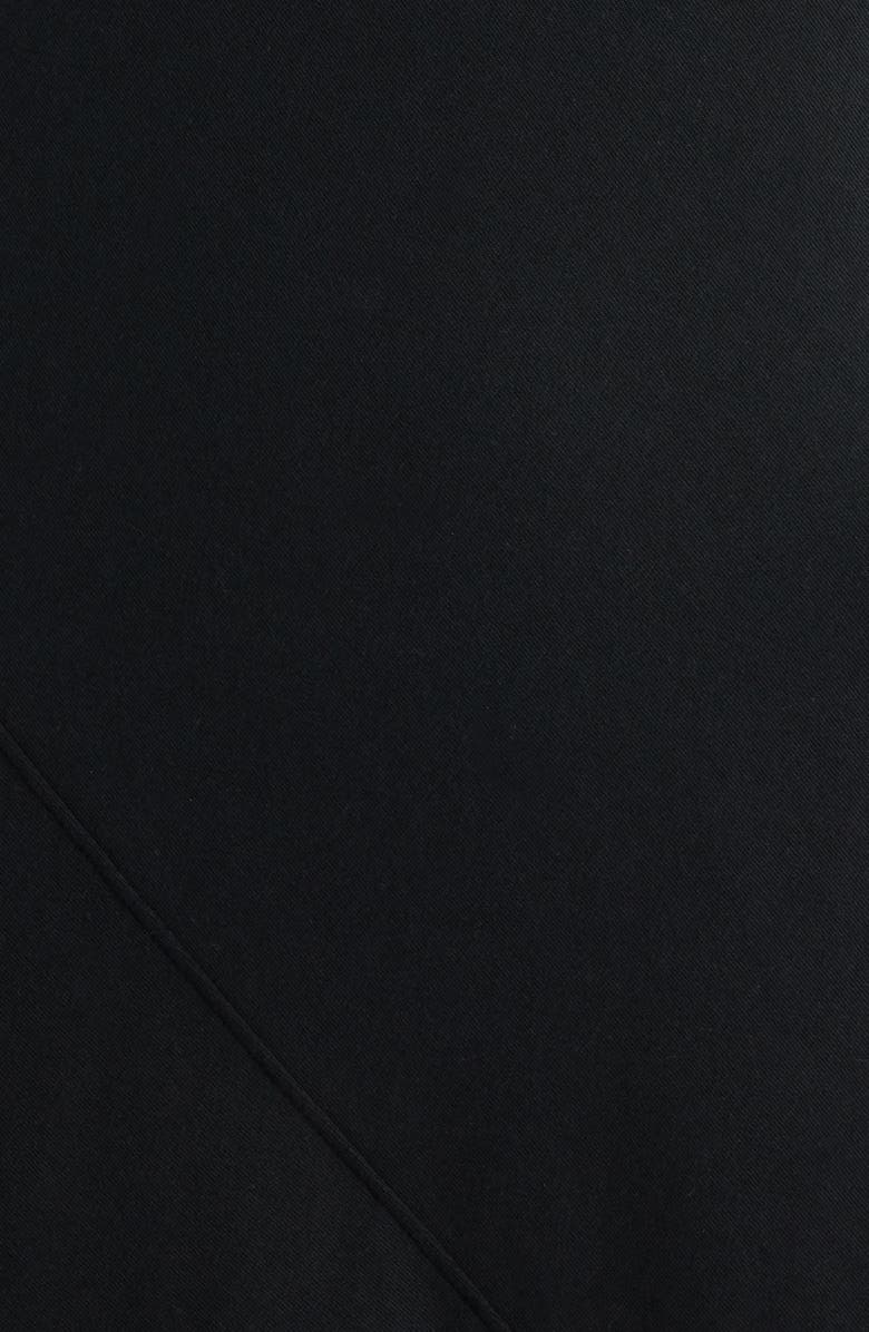 rag & bone Mica Bias Cut Midi Dress, Alternate, color, Black