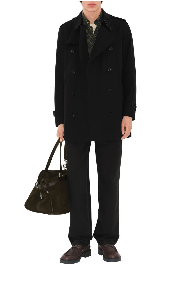 Burberry Short Kensington Heritage Trench Coat, Main, color, 