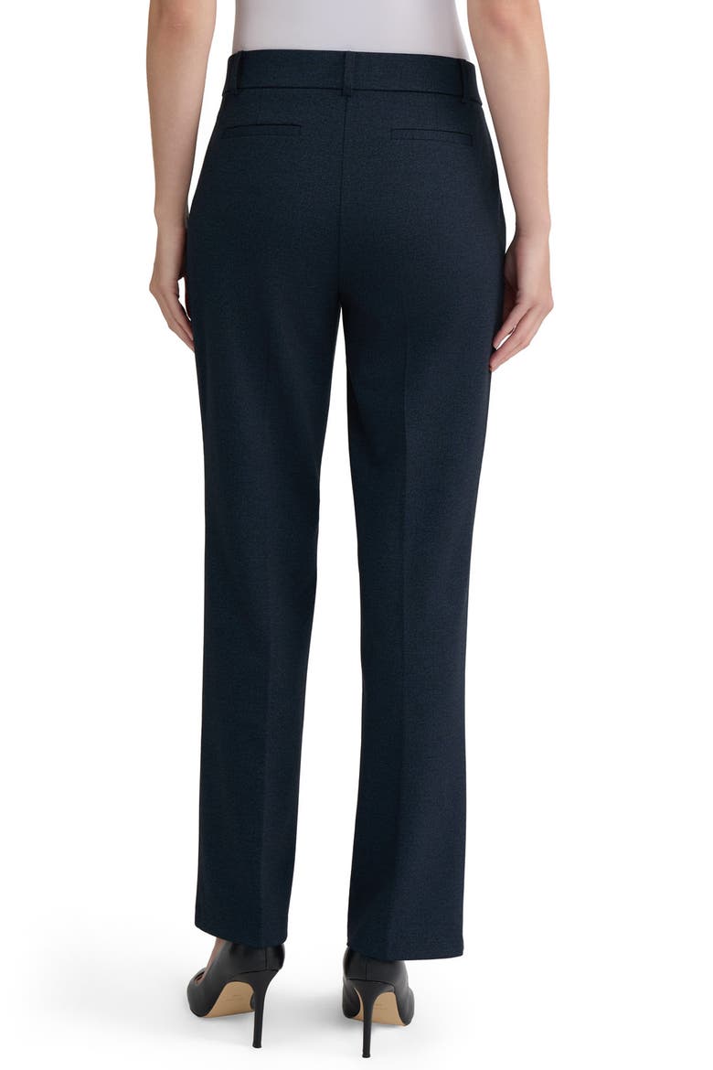 Faux Fly Straight Leg Trousers, Alternate, color, MID BLUE