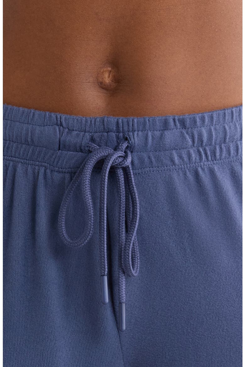 Stripe Pajama Hoodie & Jogger Set, Alternate, color, BLUE STEEL