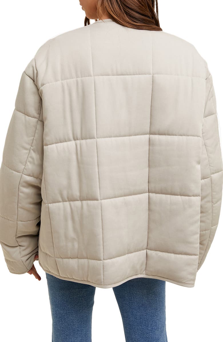 WISHLIST Oversize Quilted Jacket, Main, color,