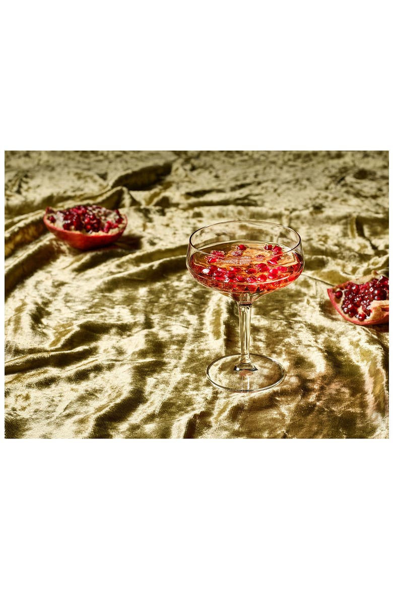 Basic Bar Set of 6 Cocktail Glasses, Alternate, color, CLEAR