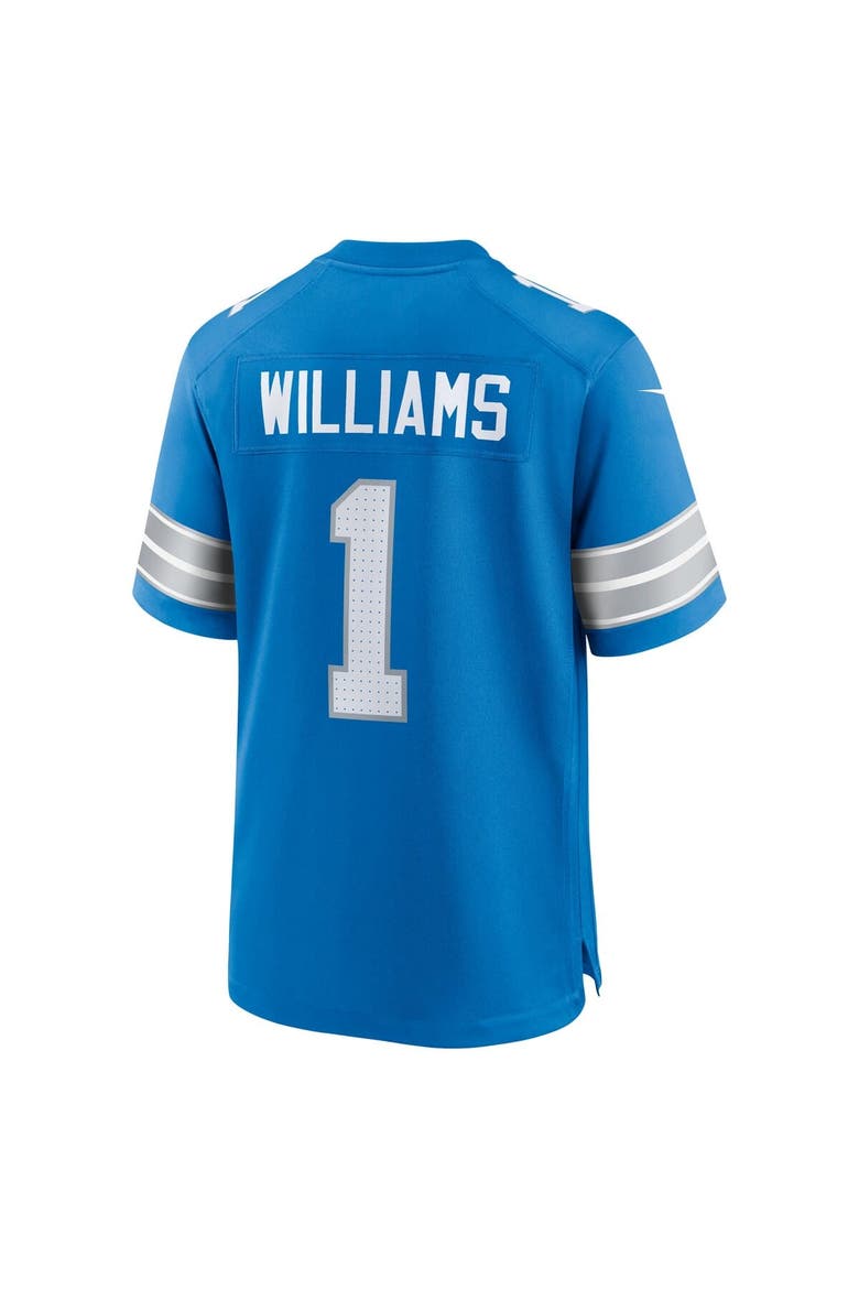 Men's Nike Jameson Williams Blue Detroit Lions Game Player Jersey, Alternate, color, Blue