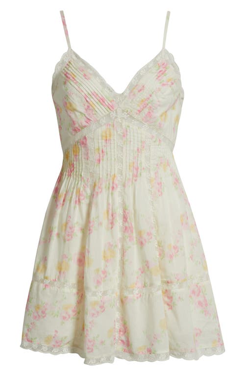 Loveshackfancy Docila Lace Trim Dress