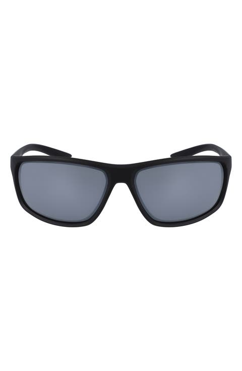 Adrenaline 66mm Rectangular Sunglasses