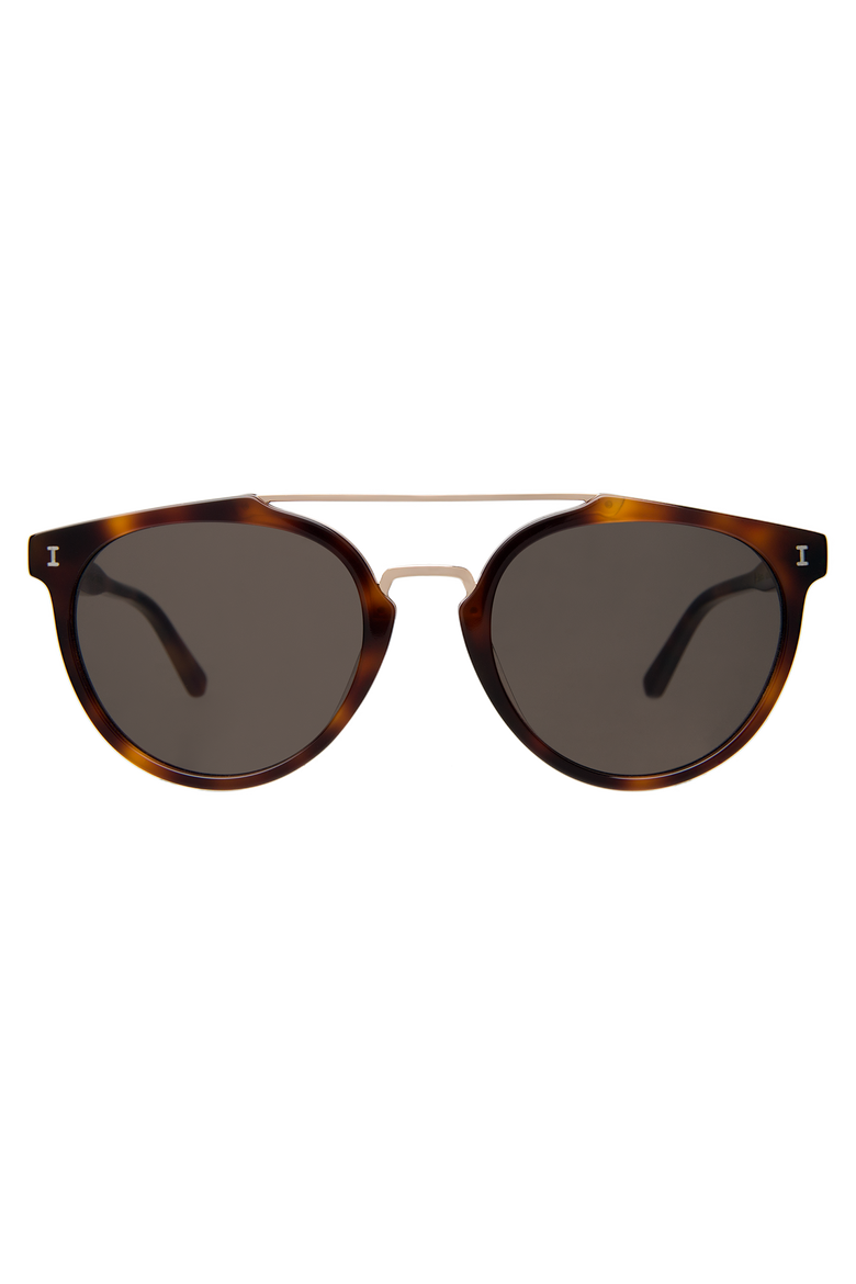 Puglia Sunglasses, Main, color, Havana