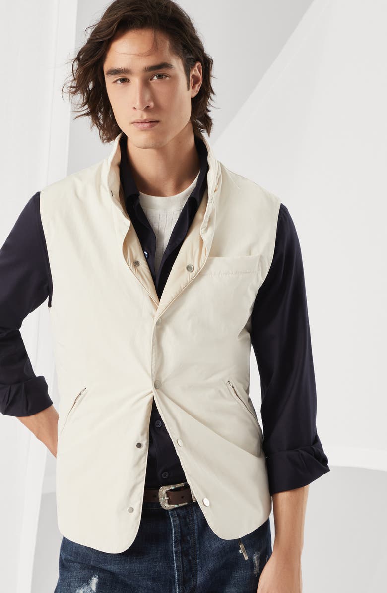 Brunello Cucinelli Water-resistant vest, Alternate, color,