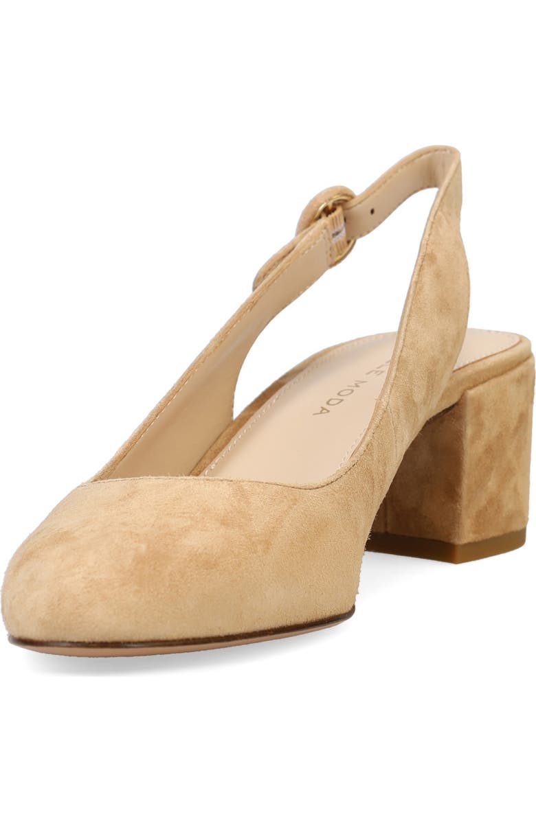 Pelle Moda Ulla Slingback Pump, Alternate, color, Latte