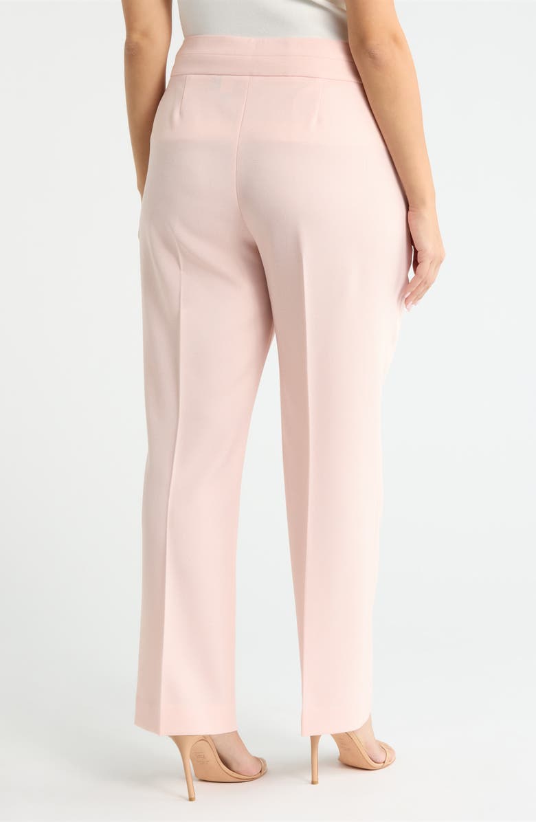 Tahari ASL Bell Bottom Pants, Alternate, color, Slipper Pink