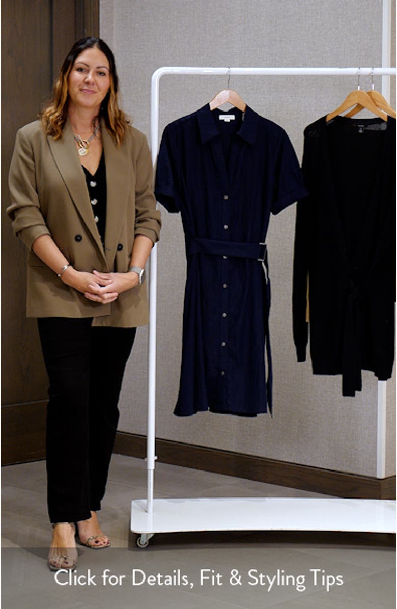 Belted Shirtdress, sales video thumbnail